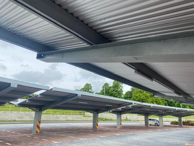 Car Park Solar Structures create additional income